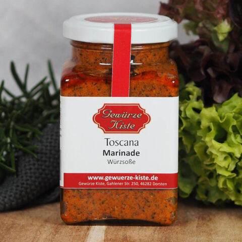 Ein Glas Toscana Marinade