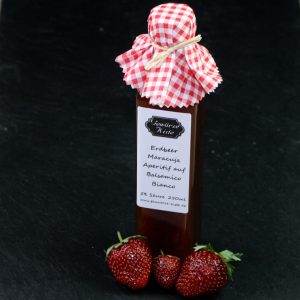 Erdbeer Maracuja Aperitif Essig