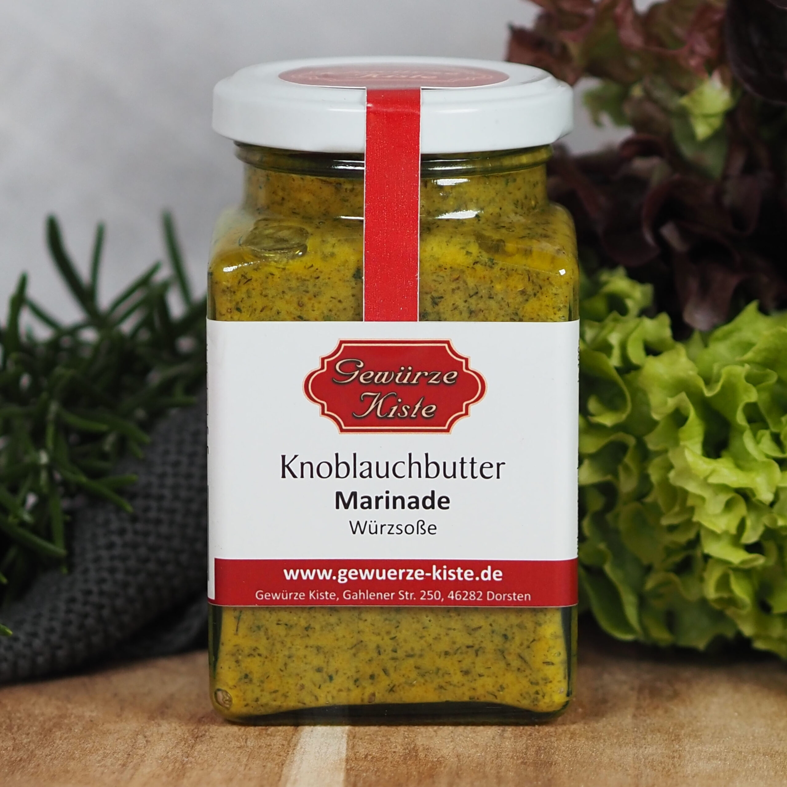 Knoblauchbutter Marinade für Fleisch, Fisch und Grillgerichte