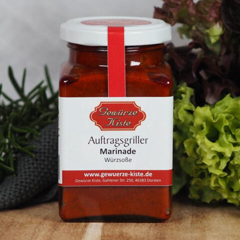 Auftragsgriller Marinade