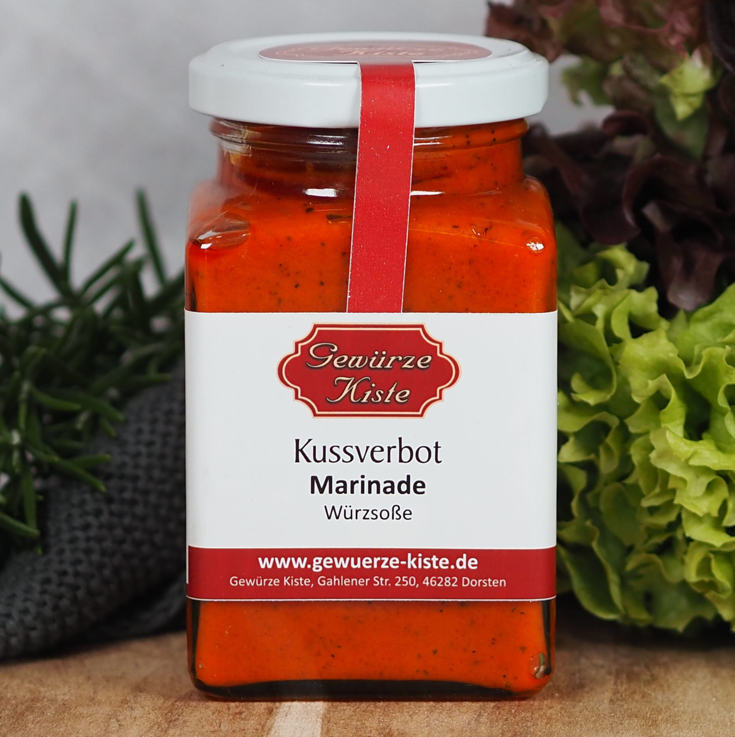 Kussverbot Marinade würzige Knoblauch Grillmarinade für Fleisch