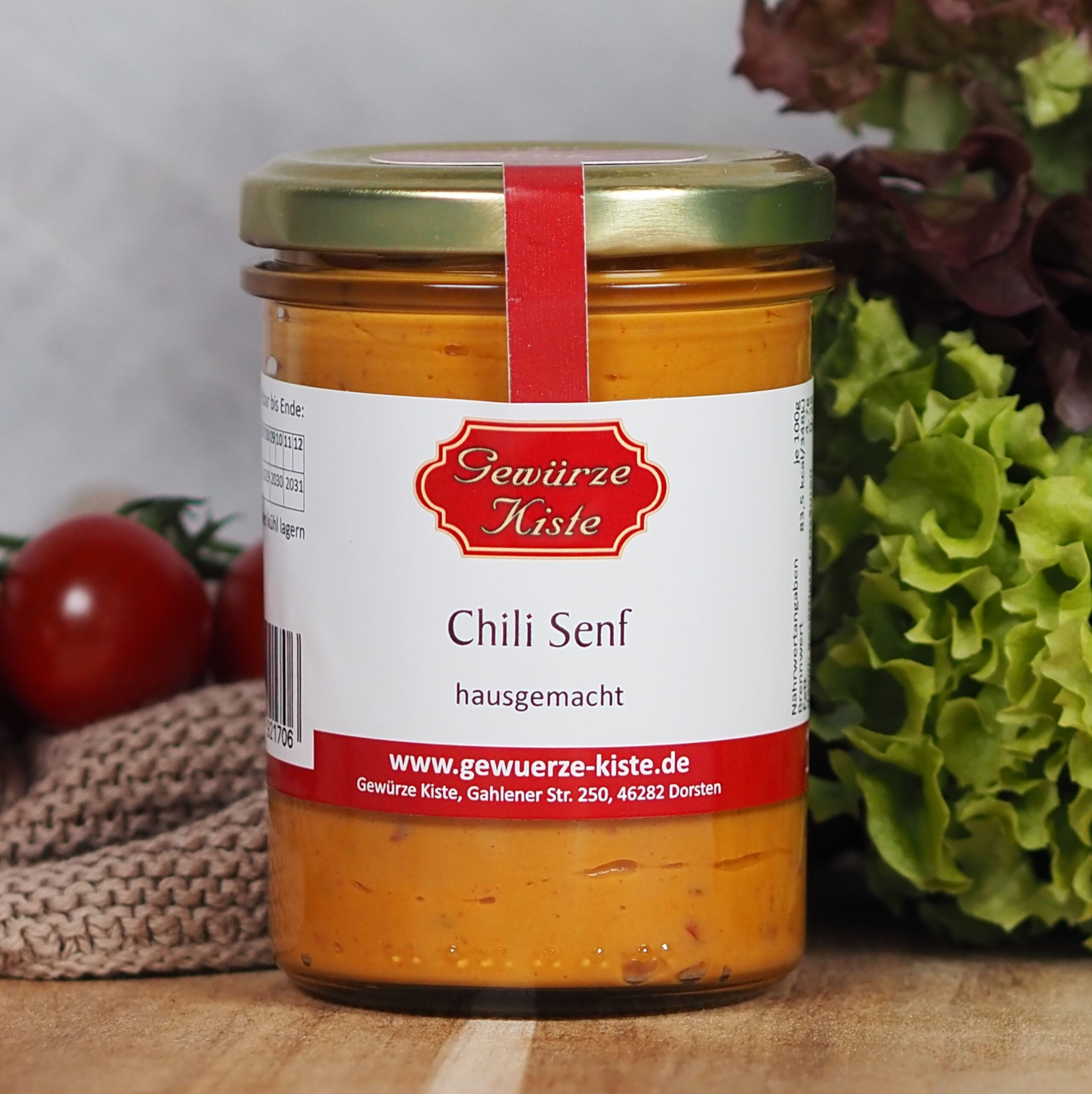 Chili Senf – würzig-pikanter Senf mit Chili