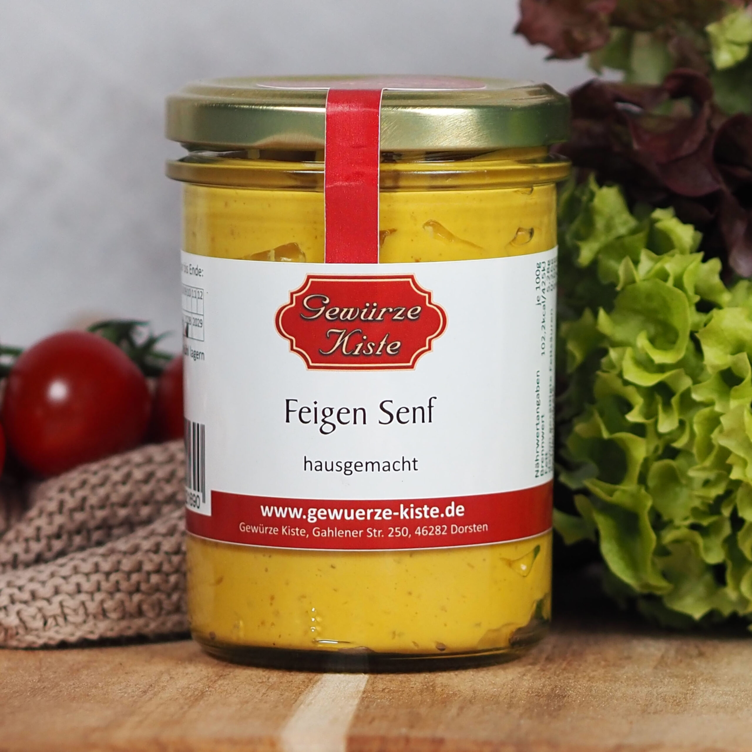 Feigen Senf – fruchtig-würzige Senfspezialität mit Feigen