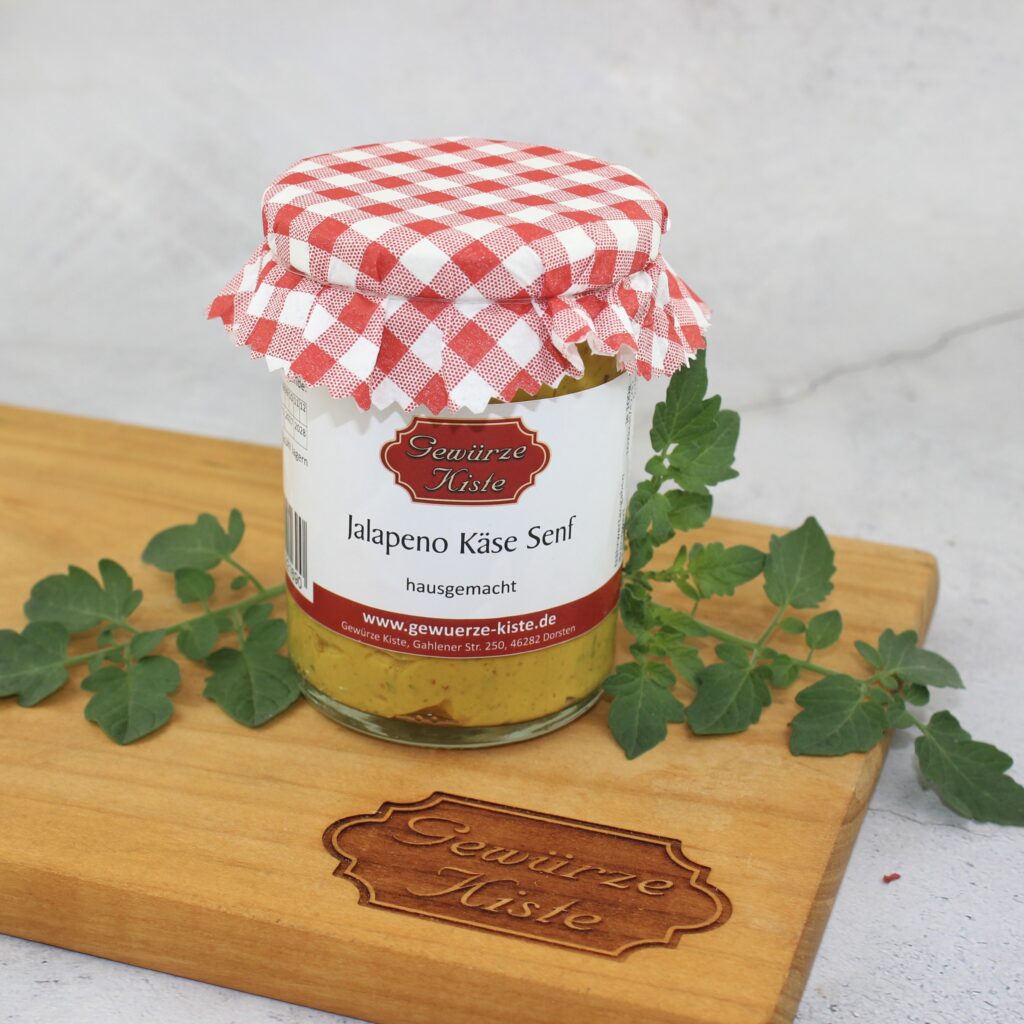 Jalapeno Käse Senf - Gewürze-Kiste