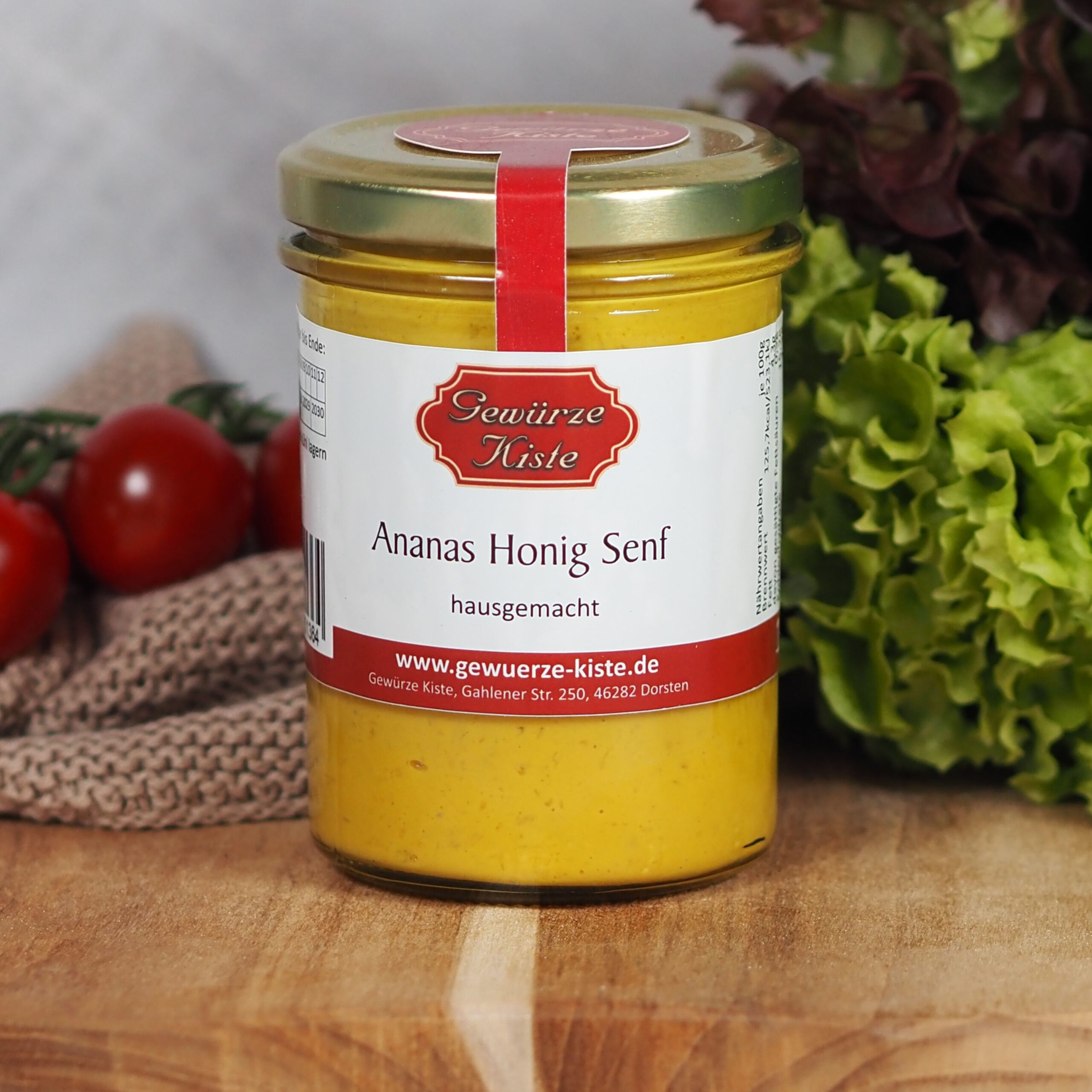 Ananas Honig Senf