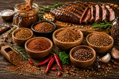 BBQ Gewürze und Grillgewürze von Gewürze Kiste für Fleisch, Grill und Barbecue