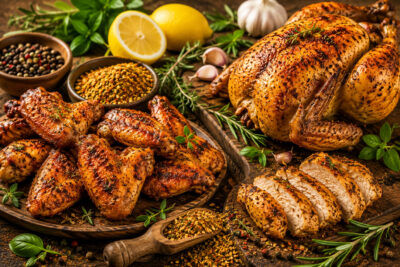 Geflügel Gewürze für Hähnchen, Chicken Wings und Hähnchenbrust