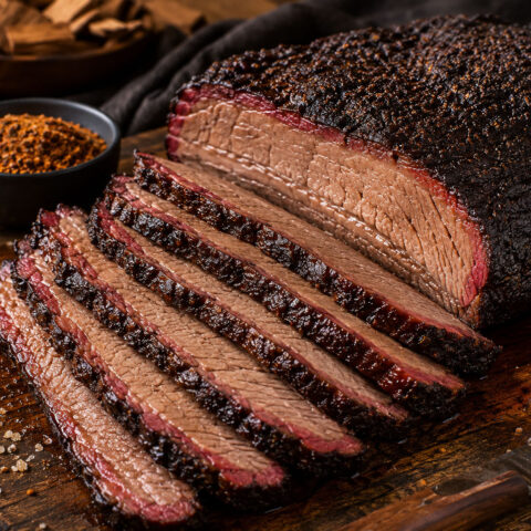 Beef Brisket aus dem Smoker mit Brisket American Style Gewürz