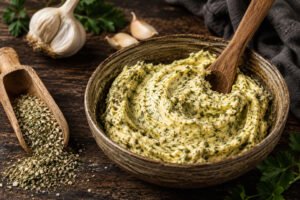 Kräuterbutter mit Kräuterbutter Gewürz selber machen