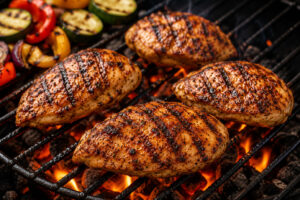 Virginia BBQ Chicken mit würziger Kräutermarinade direkt auf dem Grill